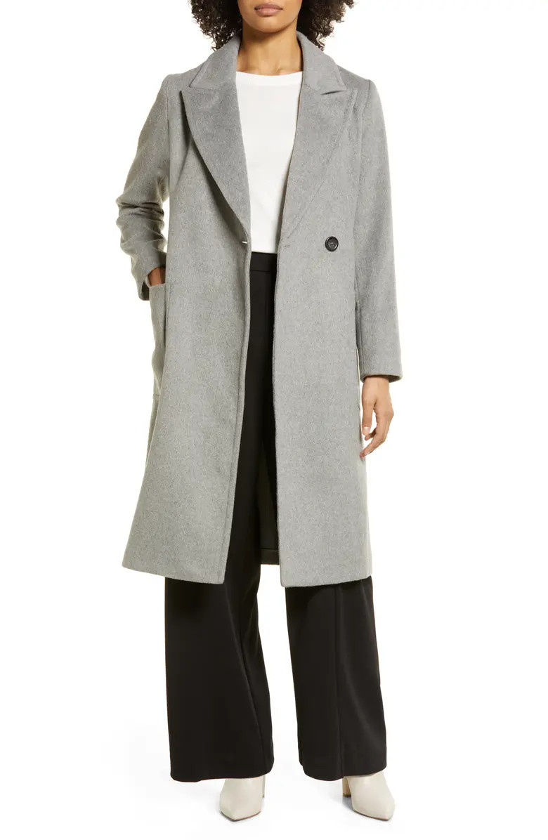 Belted Longline Coat | Nordstrom