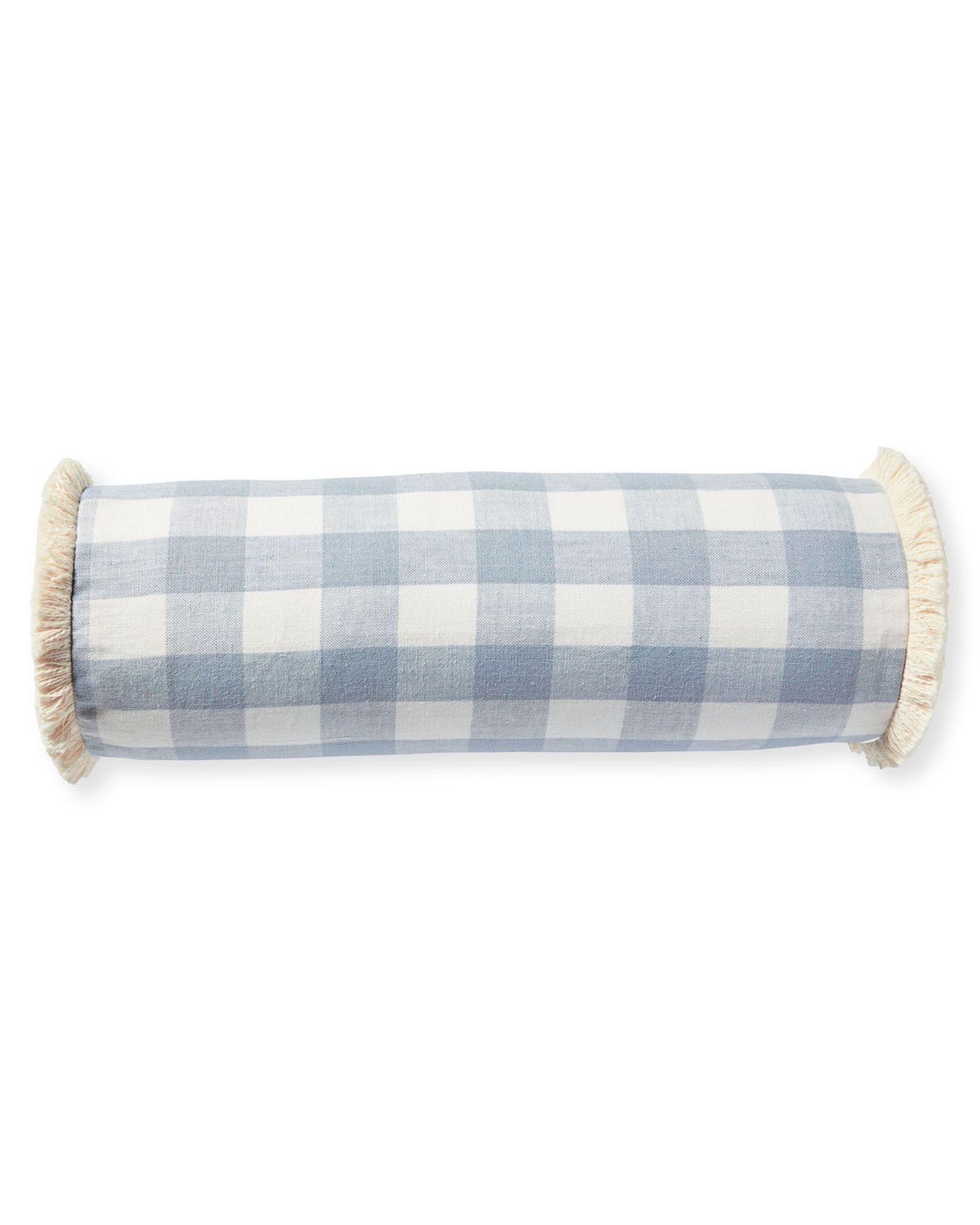 Classic Linen Gingham Pillow Cover | Serena and Lily