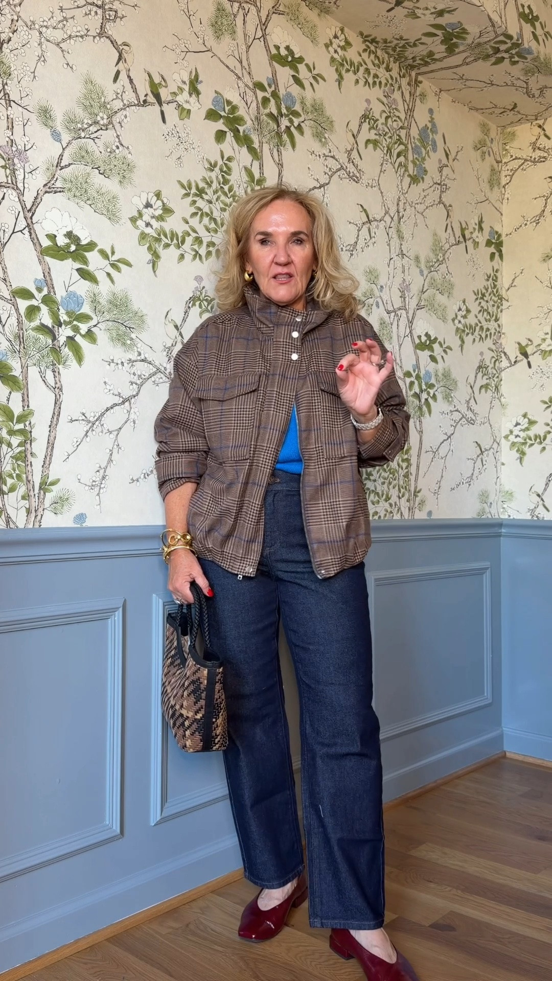 Pretty affordable styles here! Grab this jacket while you can.  DO NOT skip it because it’s expensive for target. It’s really well done. I’m
Wearing a small 
Jeans 8 petite 
Sweater medium 
Shoes tts

#LTKOver40 #LTKootd #LTKPetite