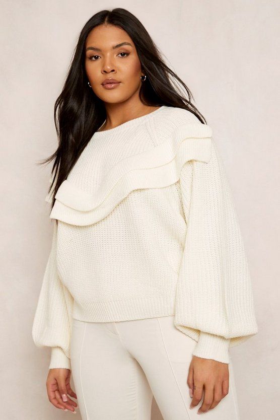 Plus Ruffle Detail Jumper | Boohoo.com (US & CA)