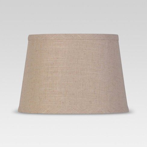 Textured Trim Lamp Shade Cream - Threshold™ | Target
