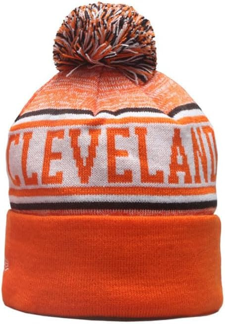 Football Team Beanie Hat Winter Beanie Hat Skull Knitted Cap Cuffed Stylish Knit Hats for Sport F... | Amazon (US)
