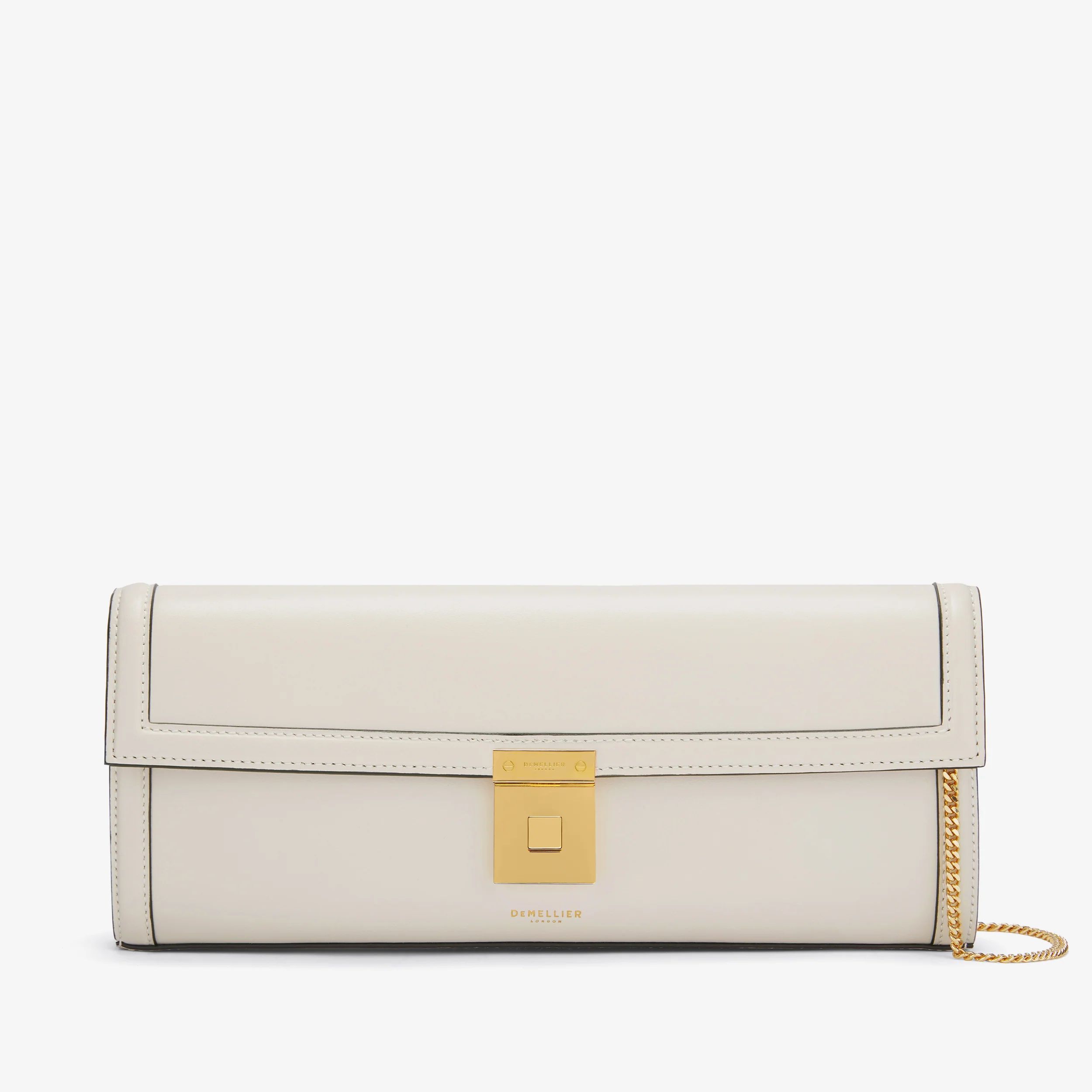 The Paris Clutch | Off-White Smooth | DeMellier | DeMellier