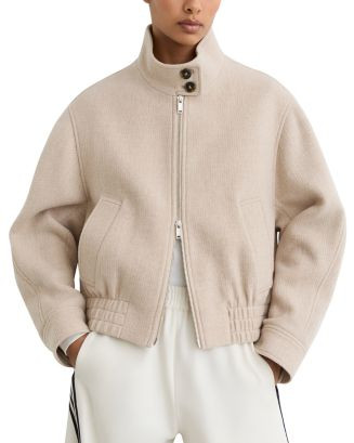 Elodie Wool Bomber Coat | Bloomingdale's (AU)
