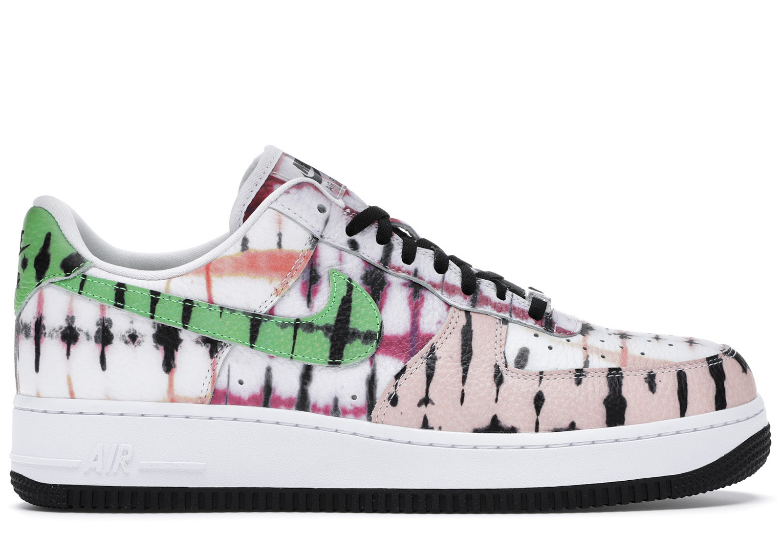 Nike Air Force 1 Low Black Tie Dye (Women's) | StockX