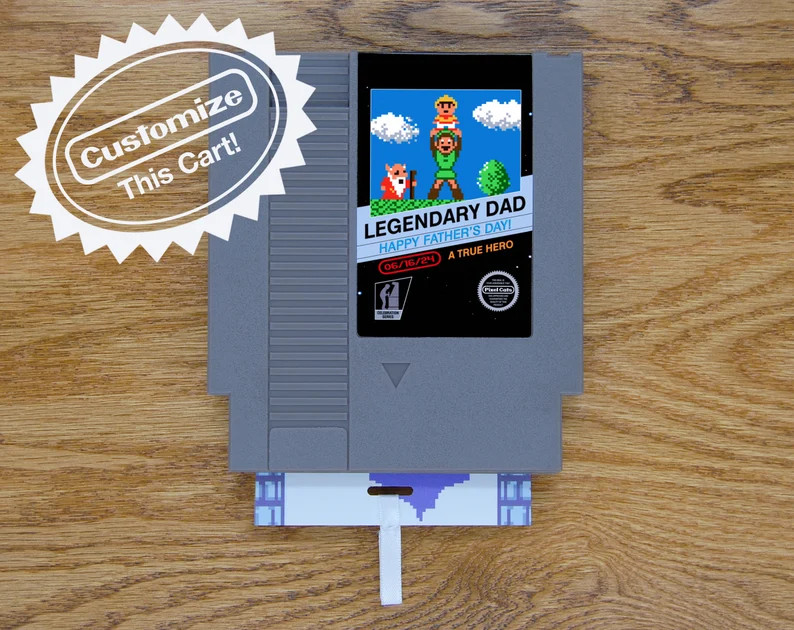 Custom Zelda Father's Day Card | Real Game Cart - Etsy | Etsy (Global)