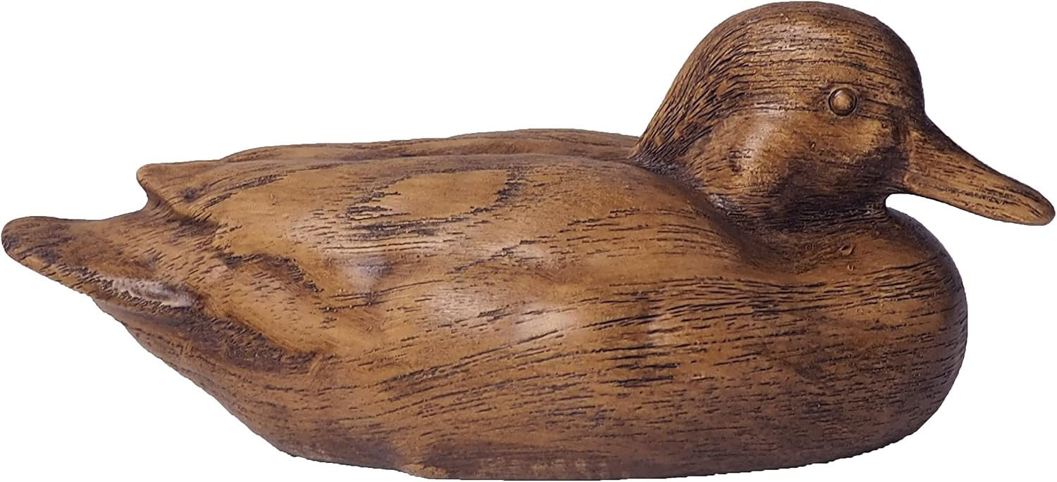 Hymmah Duck Home Decor Statue Rustic Home Decorations for Living Room, Boho Sculpture Resin Animal Collectible Figurines for Indoor Decor | Amazon (US)