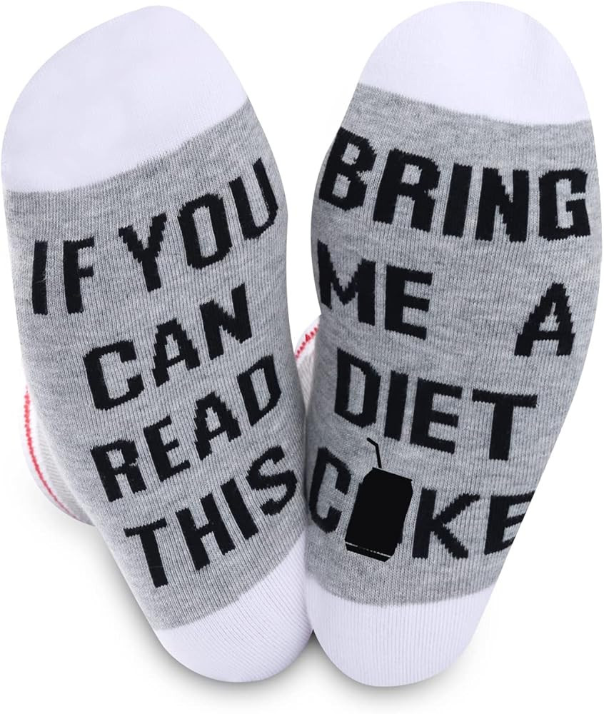 TSOTMO 2 Pairs Drinks Gift Drinks Drinker Gift If You Can Read This Bring Me a Drinks Novelty Soc... | Amazon (US)