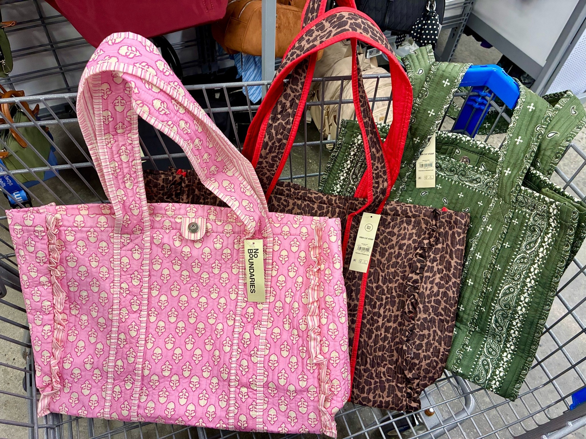 The cutest quilted tote bags! Good size too!

#LTKdayinmylife #LTKSeasonal