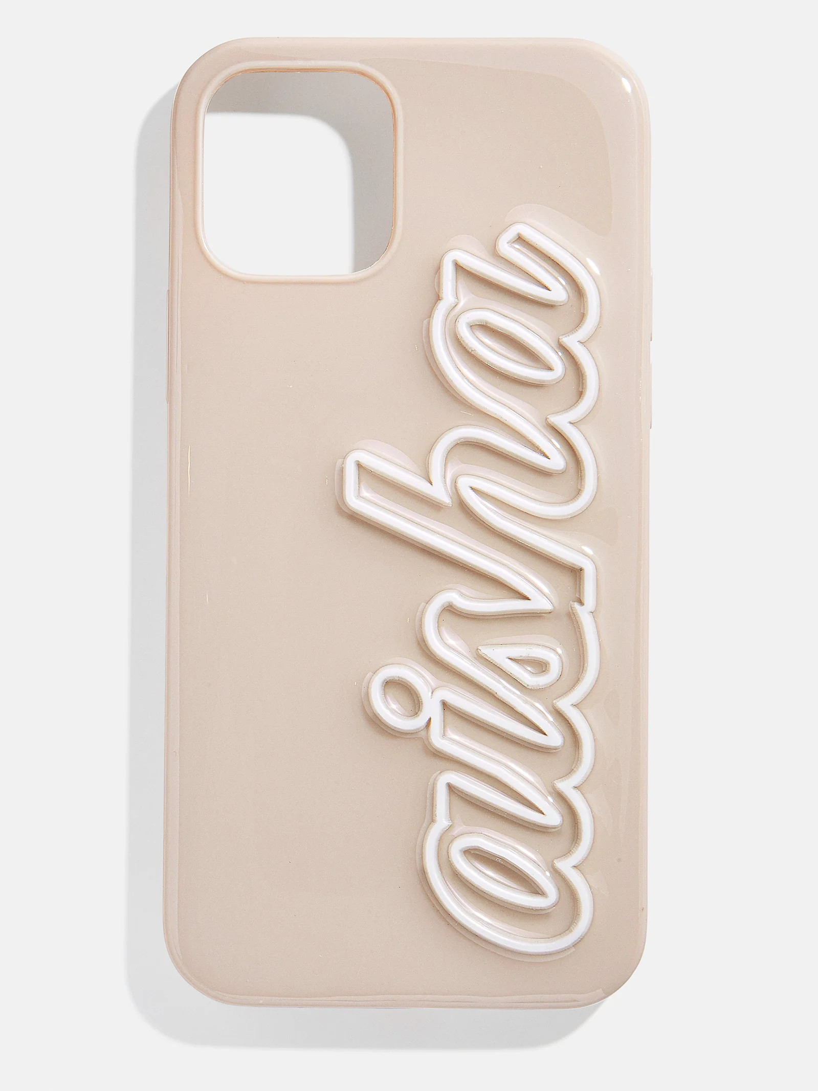 Talk To The Sand iPhone Case - Beige | BaubleBar (US)