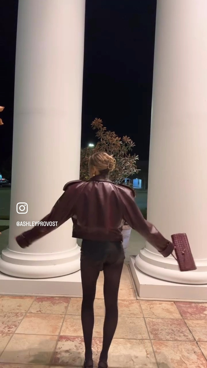 Jacket is one size fits all. Wearing a small in the shorts! Wearing a small in the tee

#LTKWatchNow #LTKOver40 #LTKParties