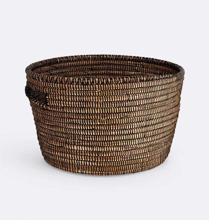Burres Oval Woven Basket | Rejuvenation