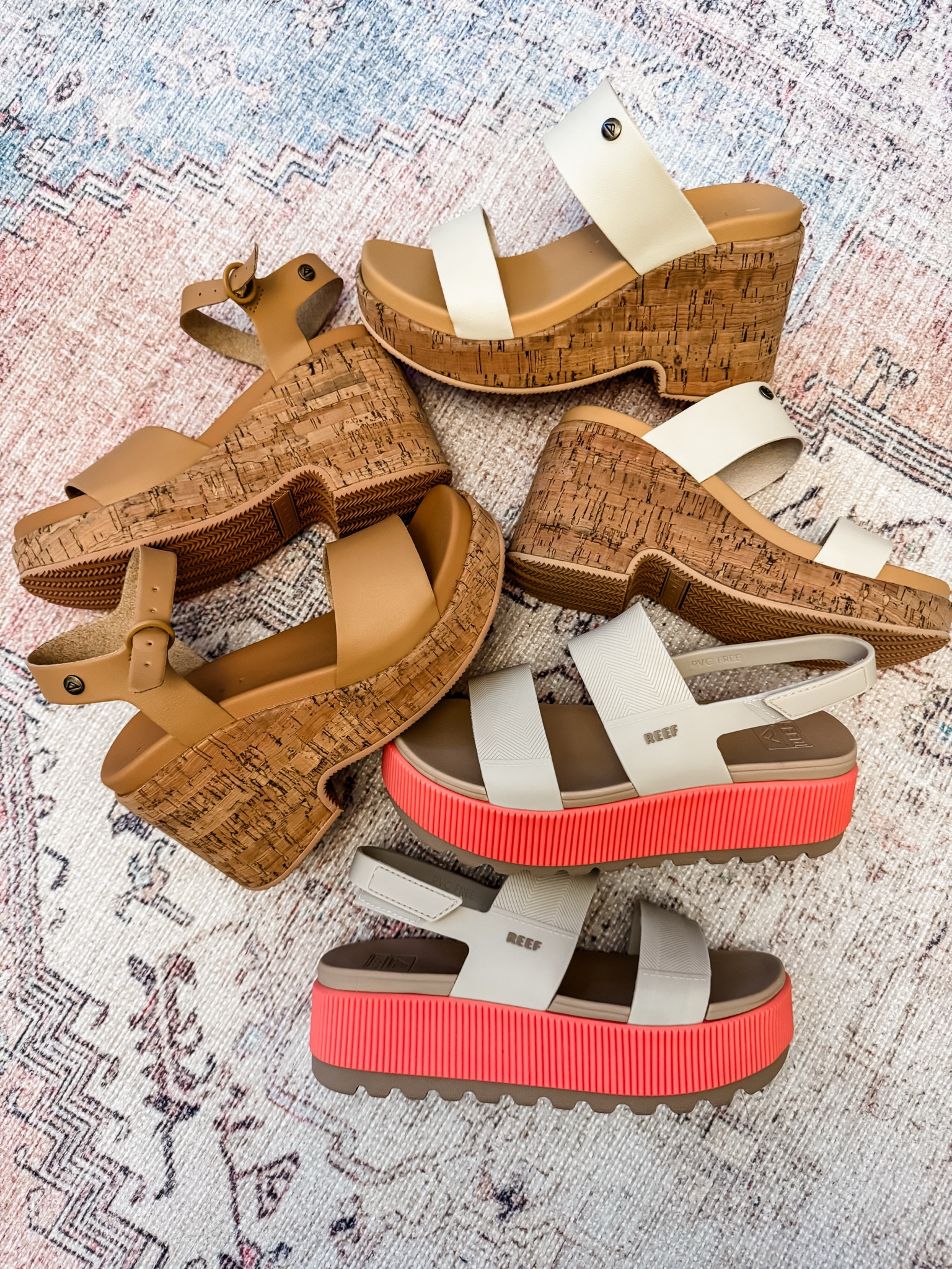 Reef code: TAMMY20. 
Sand sandals TTS. Wedges, platform, sandals.

#LTKShoeCrush #LTKSaleAlert #LTKFindsUnder100