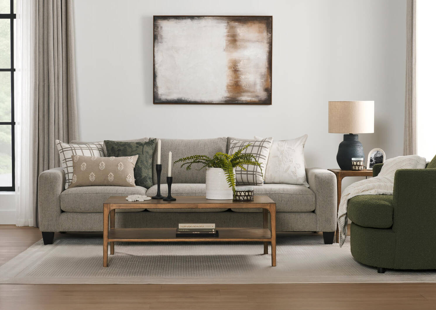 Bronx Sofa -Fairfax Oyster | Urban Barn