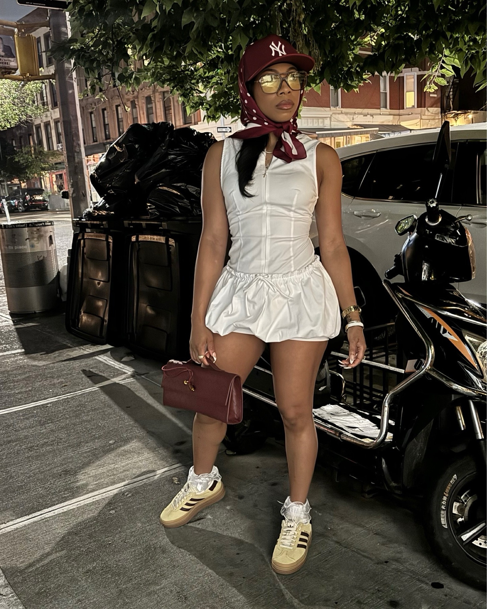 Here's a cute and comfortable look with a touch of edginess!! The original dress is from ZARA. I couldn't find the exact dress, but here are some alternative options.

#LTKFindsUnder50 #LTKStyleTip #LTKFindsUnder100