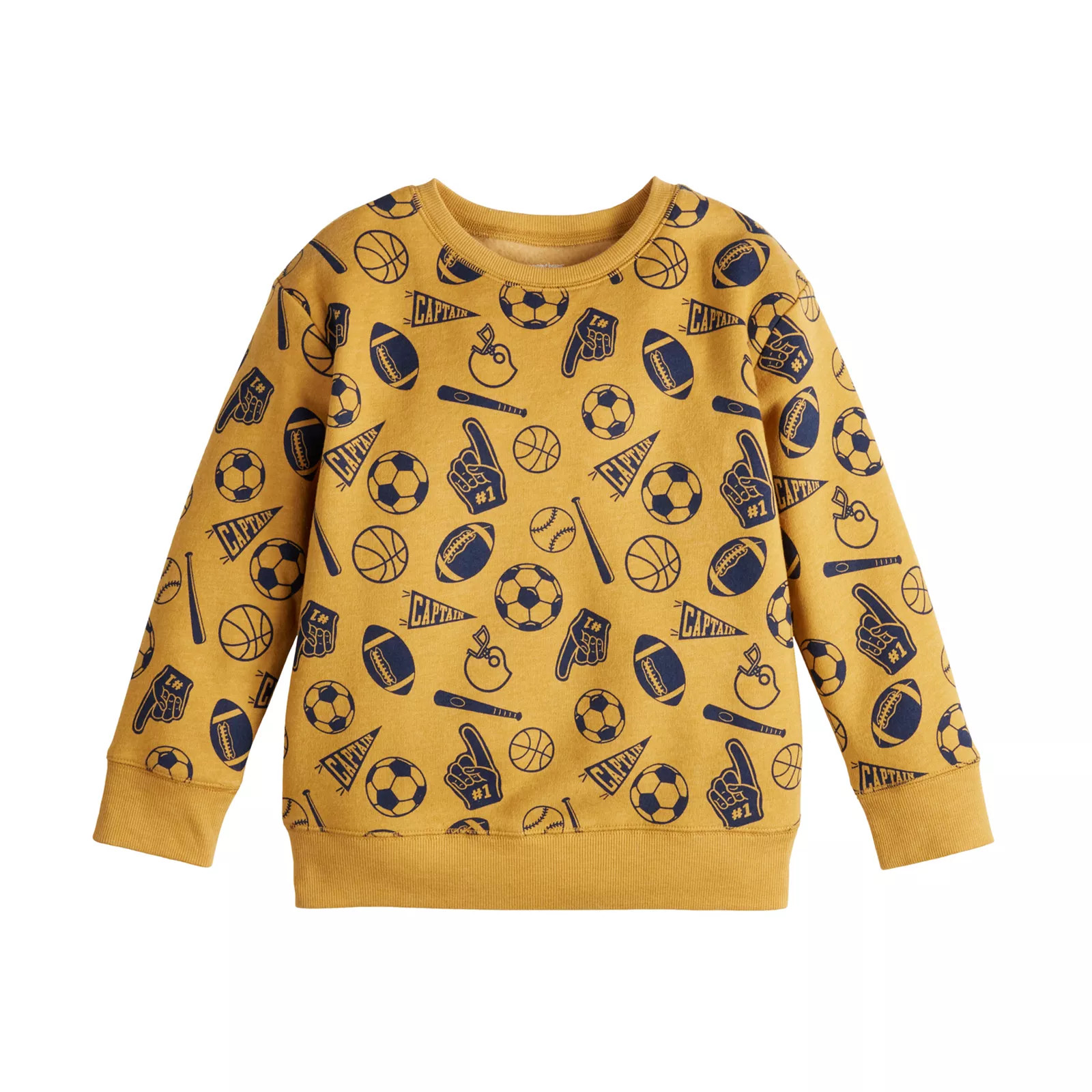 Boys 4-12 Jumping Beans® Fleece Crewneck | Kohl's