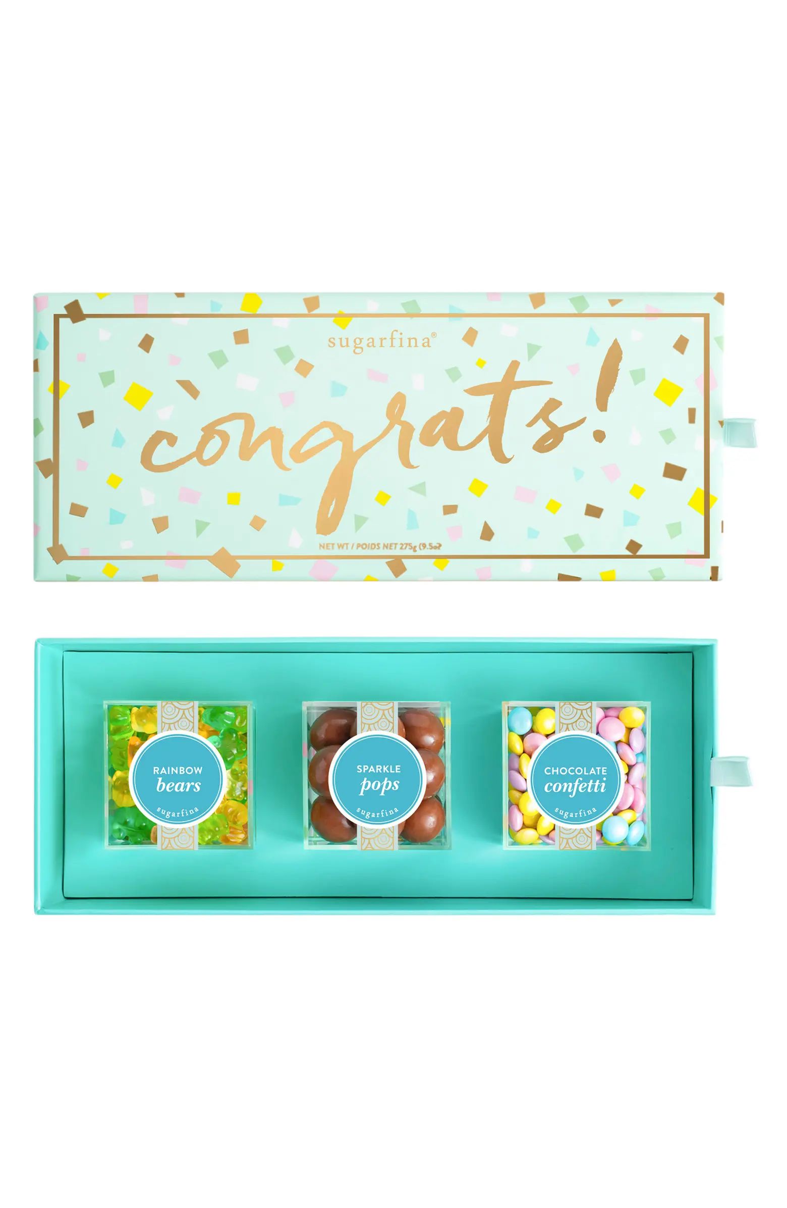 Congrats 3-Piece Candy Bento Box | Nordstrom