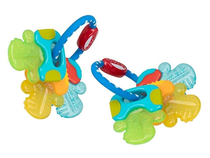 Nuby Icybite Hard/Soft Teething Keys - 2Pack | Amazon (US)