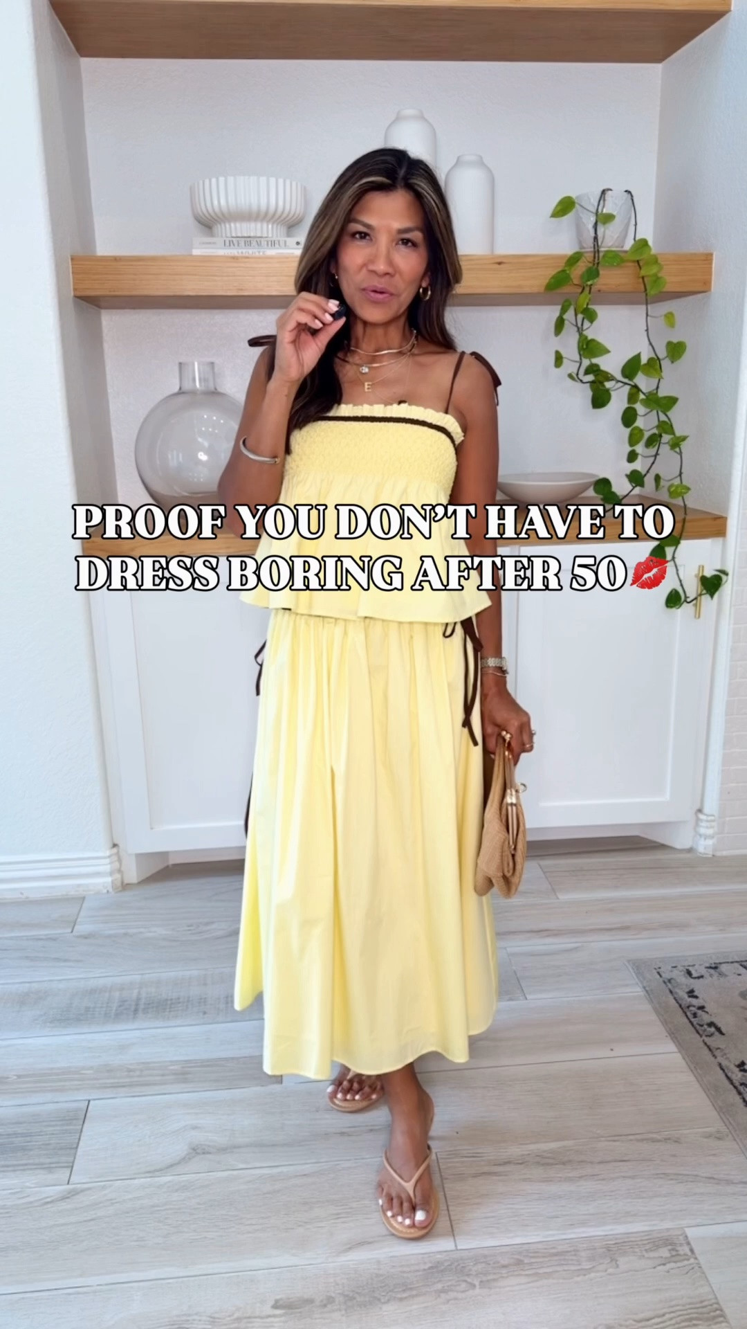 I’m 5’2” 118#ish for reference 
Wearing small in top and skirt-buy separately- fit tts.
Sandals tts.
Dinner outfit, date night outfit, vacation outfit, cruise outfit,over 50 style, midlife fashion, petite fashion,midlife women, affordable fashion, fashion over40

#LTKOver40 #LTKmomlife #LTKPetite