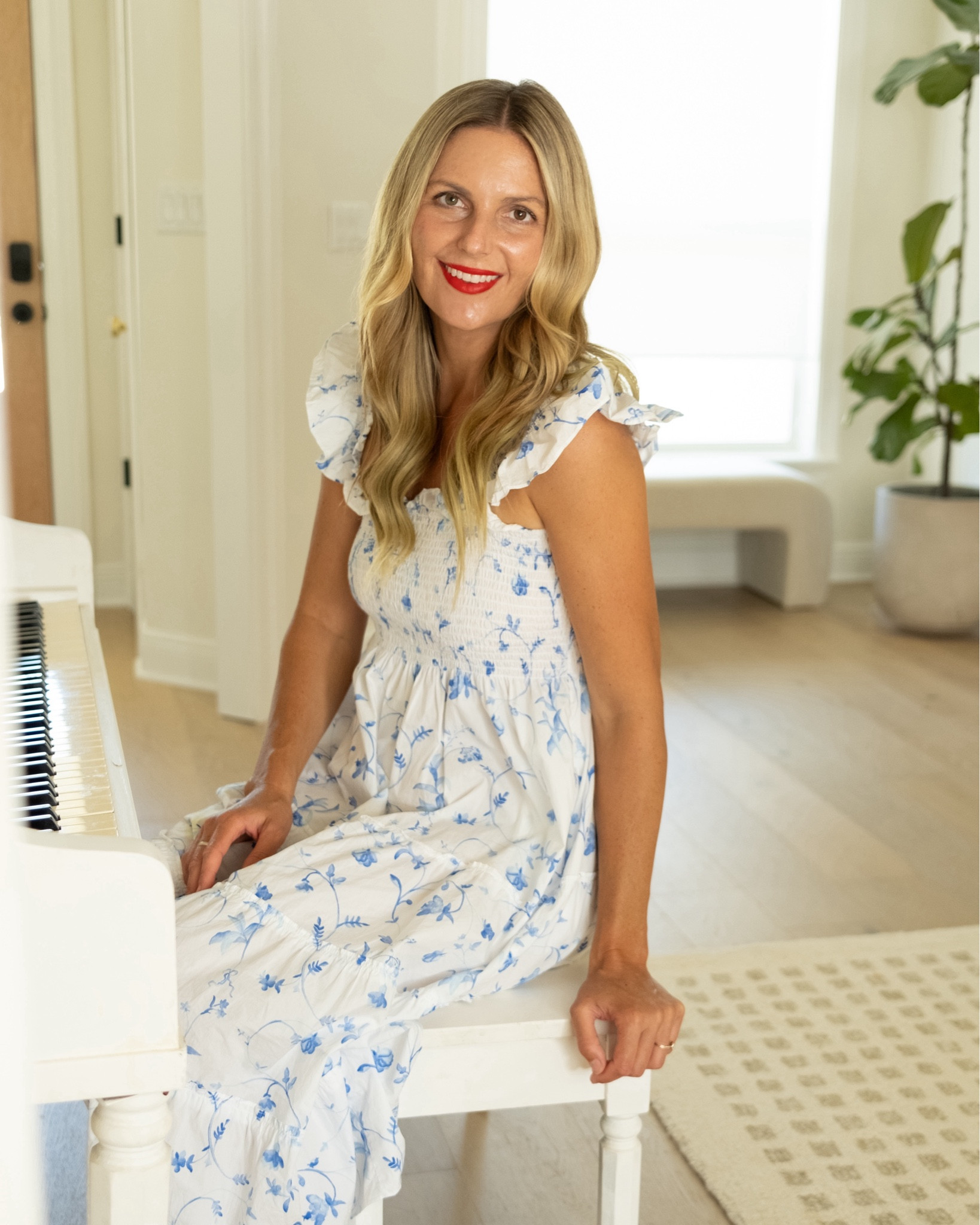 15% off Hill House Home nap dress in such a classic and versatile print. 

#LTKSeasonal #LTKMidsize