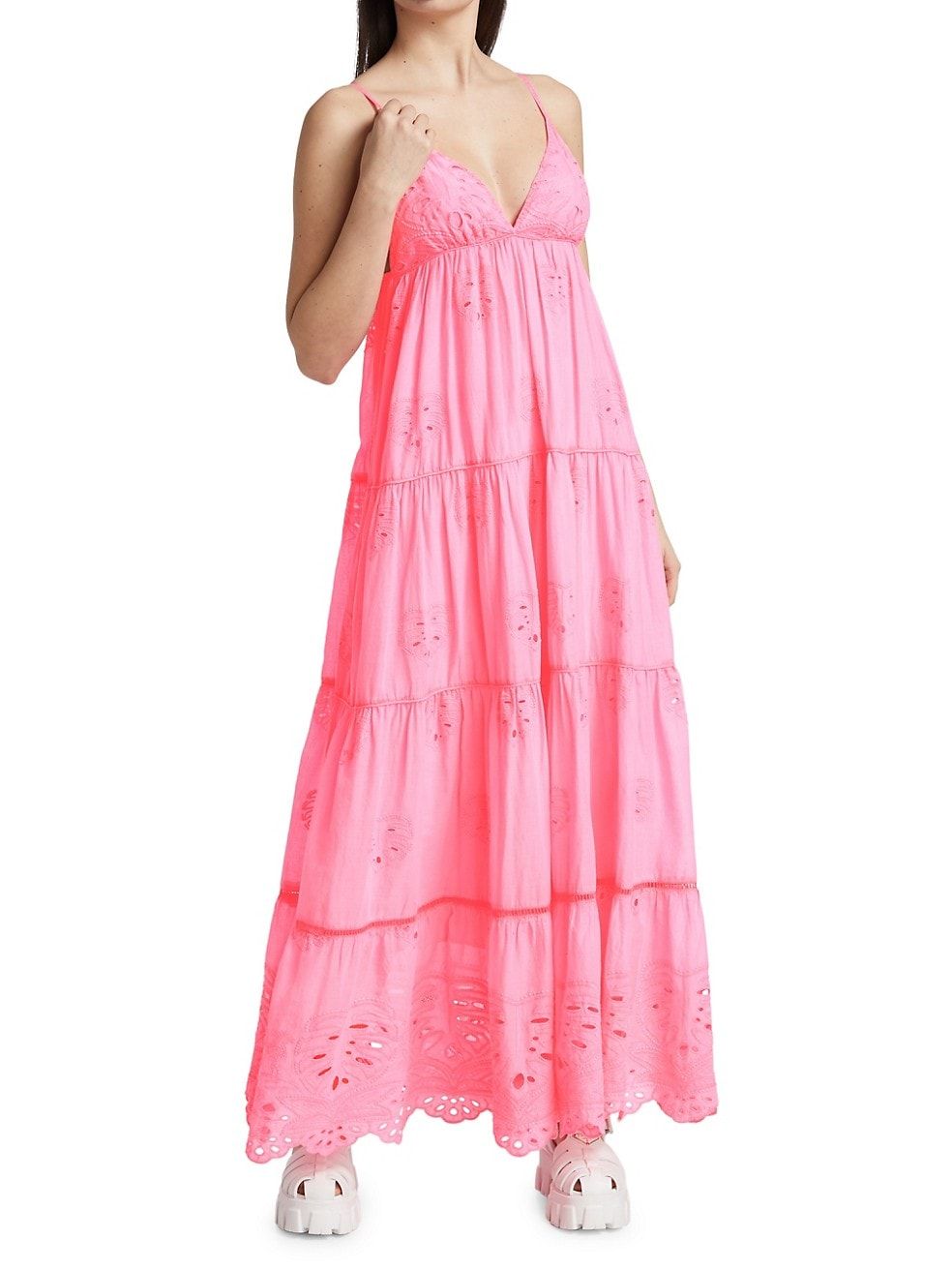 Cotton Tiered Maxi Dress | Saks Fifth Avenue