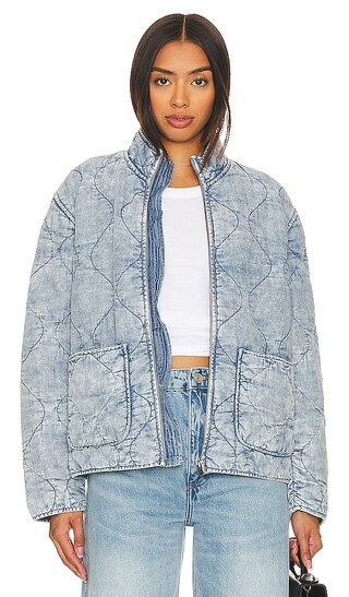 Denver Jacket in Med Vintage Cloud Wash | Revolve Clothing (Global)