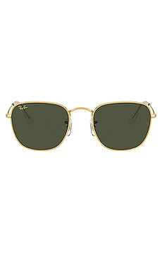 Ray-Ban Frank in Gold from Revolve.com | Revolve Clothing (Global)