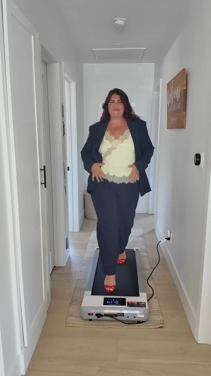 a confident woman in a bigger body? groundbreaking. everything I tried from the @walmart x @tdwp2 collection! I ordered a size large top and extra large bottoms ￼

I’m genuinely impressed besties! this price point for this quality?? every piece is chic, perfectly color-coded, and so easy to mix, match, and make your own. the outfit combos are endless 🤌🏼

anyway…strutting on my walking pad like it’s fashion week. that’s all 😉

#LTKMidsize