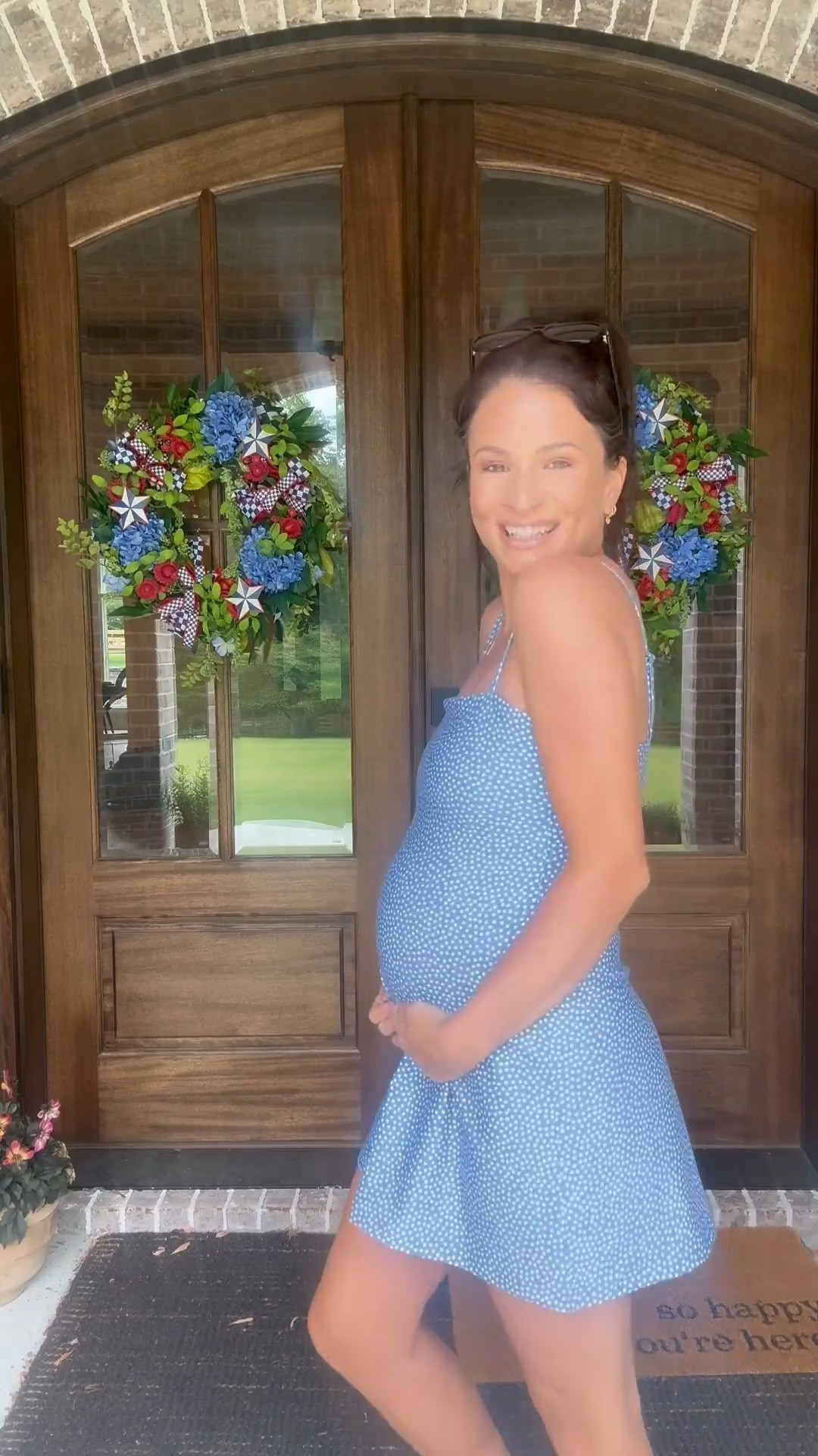 4th of July outfit inspo! All of these outfits work pregnant or not. I got my normal size in them all! 

#LTKShoeCrush #LTKStyleTip #LTKSummerEdit