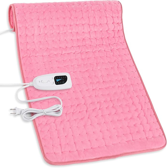 Deepsoon Heating Pad,Electric Heating Pads for Back,Neck,Abdomen,Moist Heating Pad for Shoulder,K... | Amazon (US)