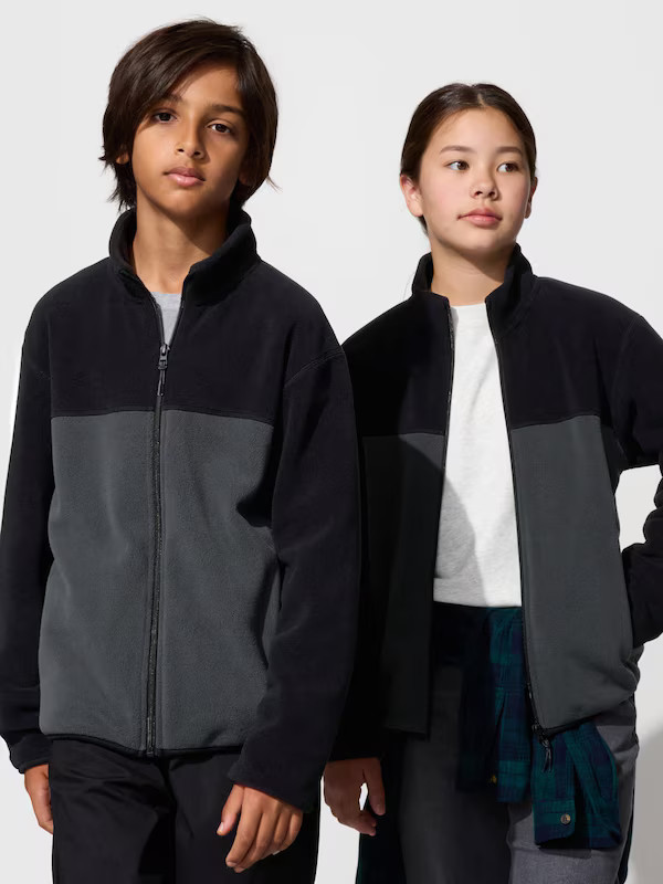 Fleece Jacke (Colourblocking) | UNIQLO (DE)