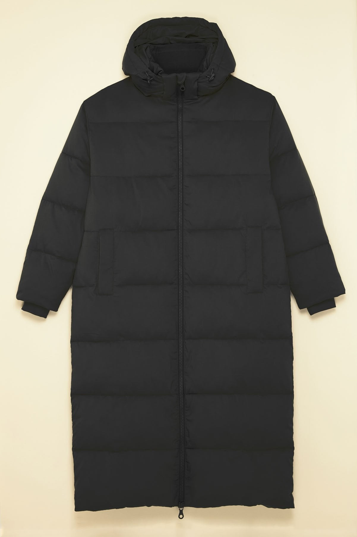 Black Long Recycled Puffer | Girlfriend Collective