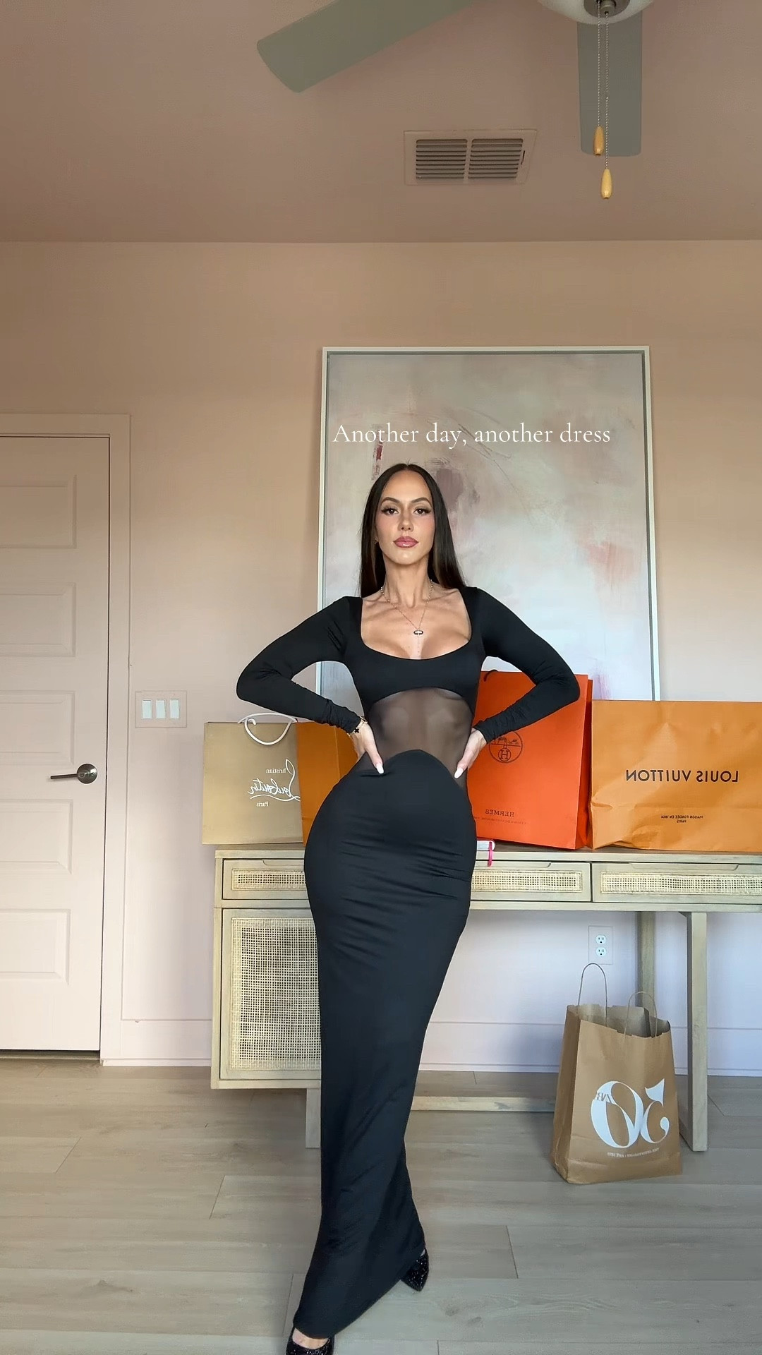 Elegant yet sexy is my vibe 💕 this black dress is a great fall / winter dress. Layer it with a big coat 😍 

Tall girl dress, long black dress, holiday dress, holiday party dress 

#LTKHoliday #LTKootd #LTKTall