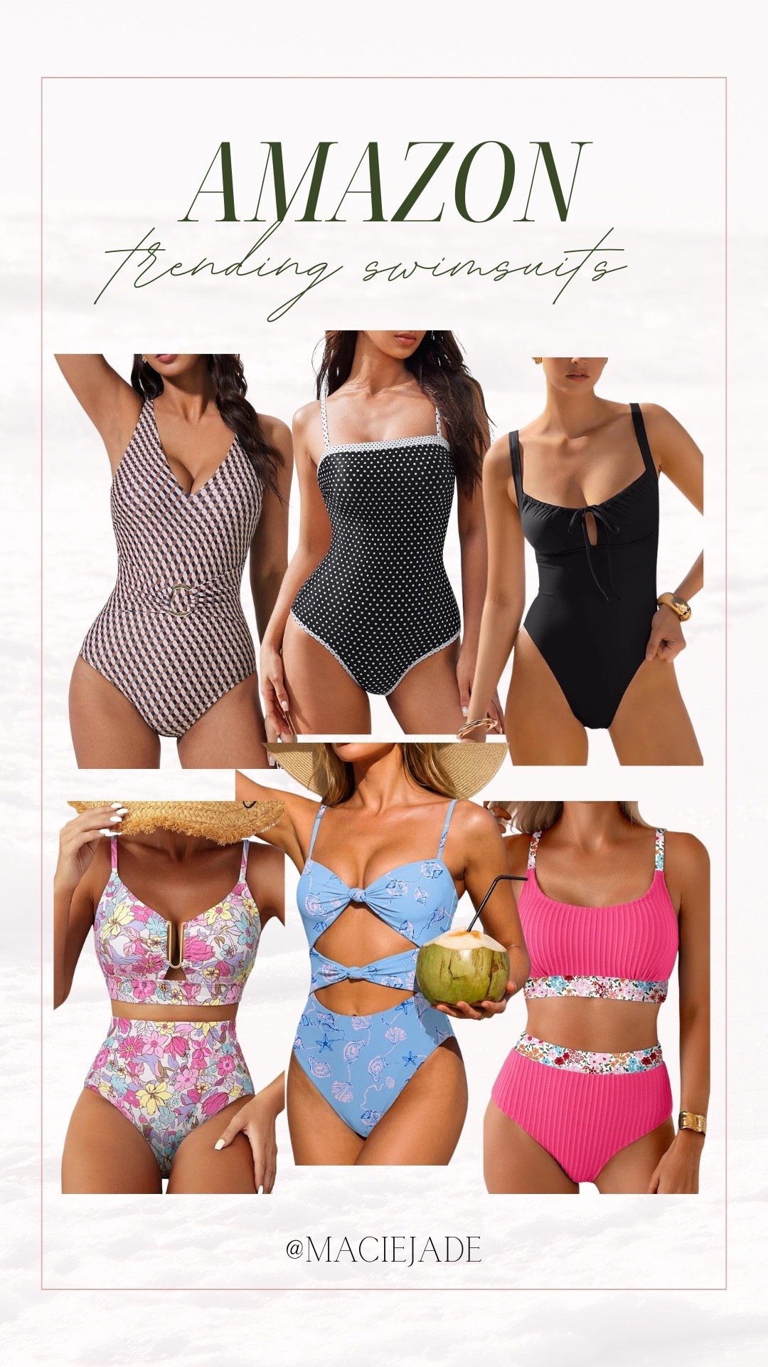 Trending Swimsuits from Amazon!
amazon fashion, amazon swimsuits, amazon resort wear, amazon vacation style

#LTKTravel #LTKSwim #LTKSeasonal