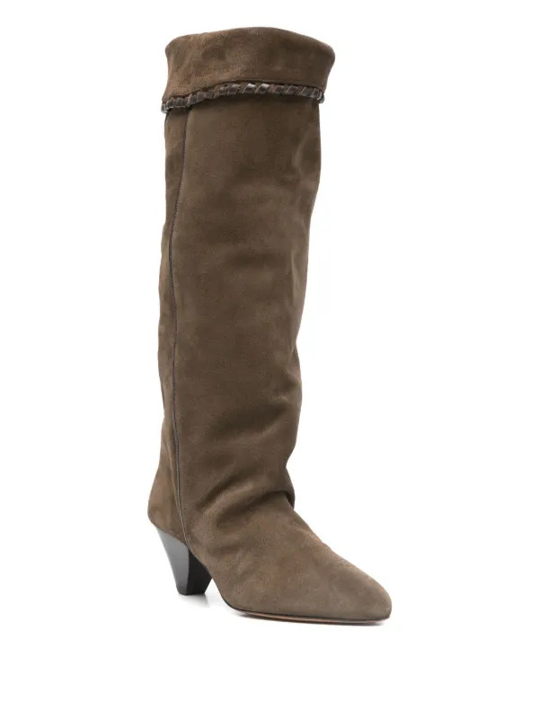 ISABEL MARANT60mm Elita suede boots | Farfetch Global