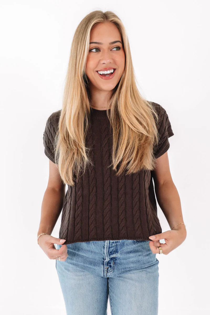 Way Of Life Top - Brown | The Impeccable Pig