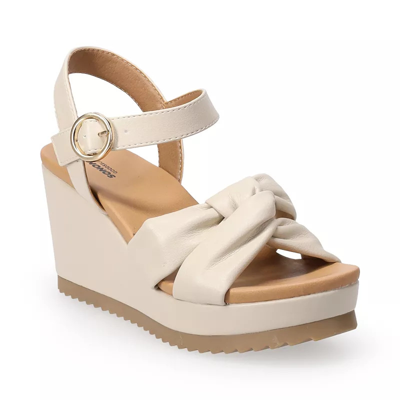 Sonoma Goods For Life® Zahra Women's Dress Wedge Sandals | Kohl's