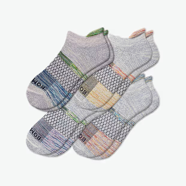 Women's Kind Knit Space Dye Ankle Sock 4-Pack | Bombas