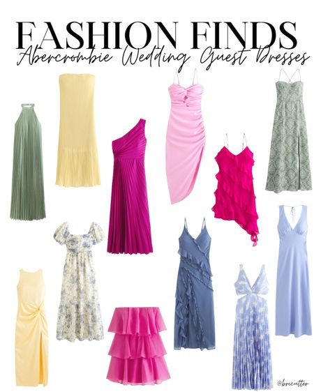 Some cute wedding guest dresses for spring from Abercrombie! 

#LTKSeasonal #LTKstyletip #LTKwedding