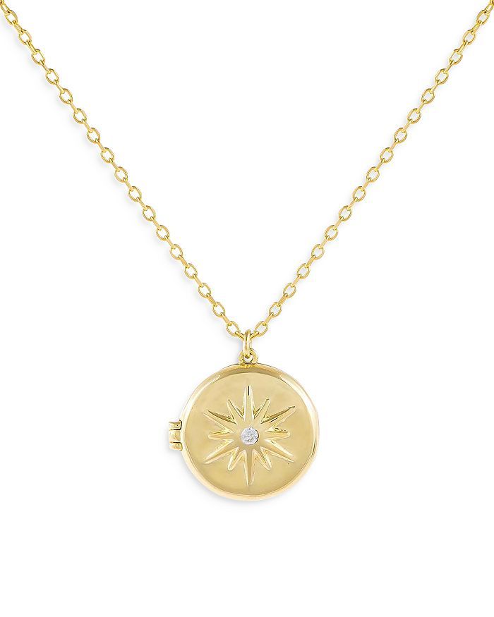 Starburst Locket Necklace, 22" | Bloomingdale's (US)