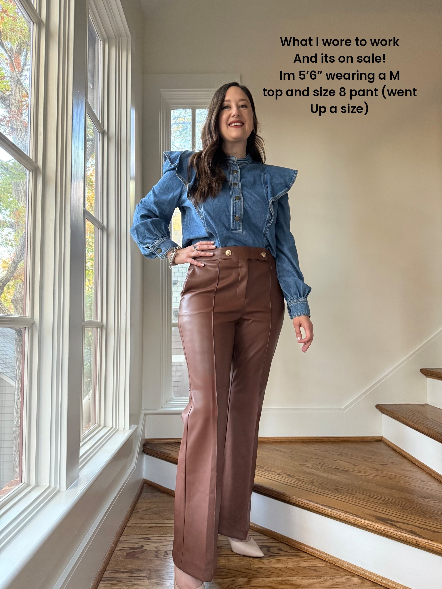 What I’m wearing to work! Love this adorable top and pants and both are on sale! 

#LTKdayinmylife #LTKgrwm #LTKSaleAlert