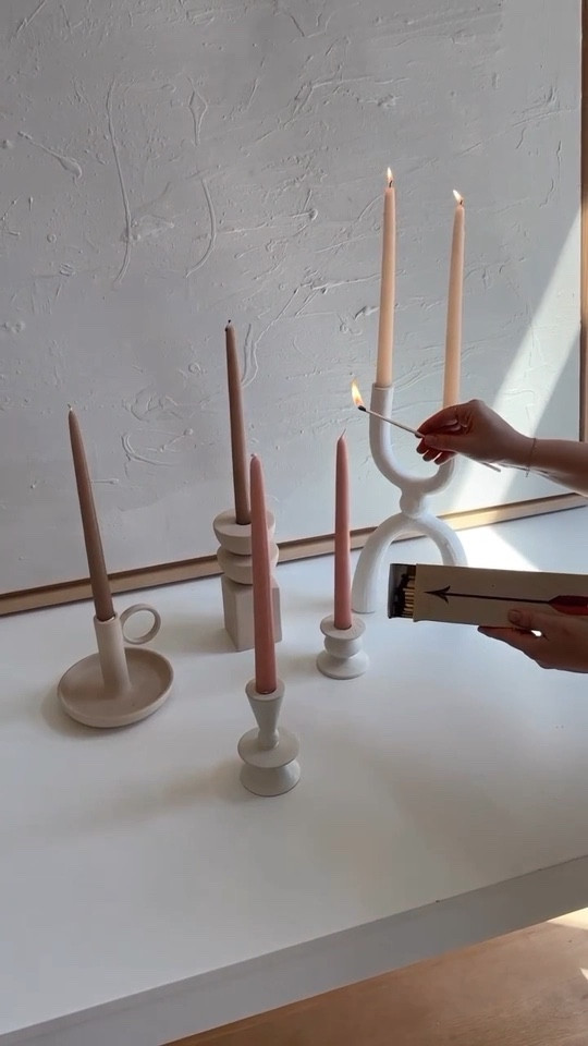 My favorite candles and candle sticks for spring styling!

Coffee table decor, table setting, candles, tall candle, short candle, candlesticks, Anthropologie, h&m, home

#LTKSeasonal #LTKunder50 #LTKFind