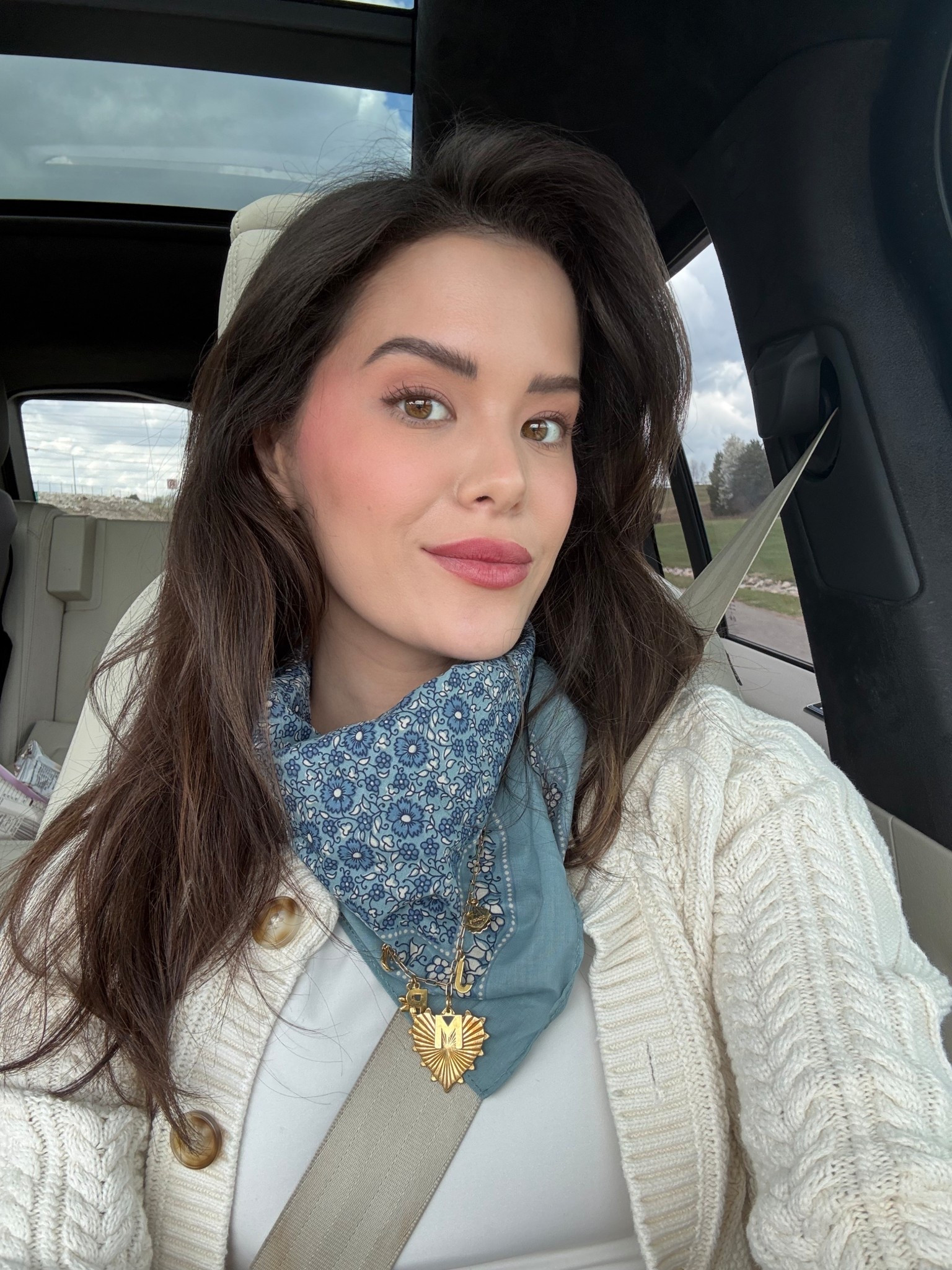 Today’s blush inspired makeup