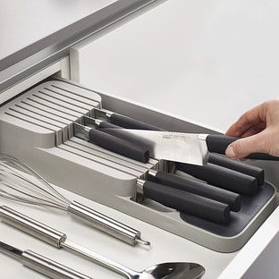 Joseph Joseph 2-Tier DrawerStore Knife Organizer | The Container Store