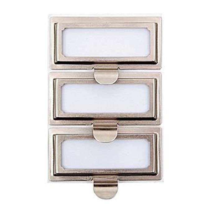Martha Stewart BookPlates with Pulls, 3-pack, Silver (51120) | Amazon (US)