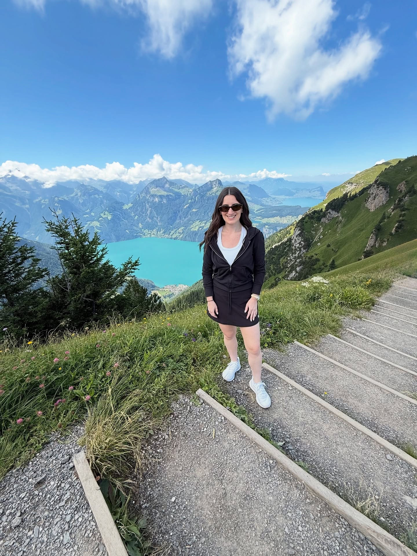 Our last day in Switzerland was spent hiking Stoos Ridge, which was absolutely breathtaking! These pictures don’t even do it justice. 

There were moments throughout the hike where I got really warm and others where I was very chilly, so I’m glad I wore a tank top and brought a jacket with me! It was the perfect outfit for the day!


#LTKStyleTip #LTKTravel #LTKActive