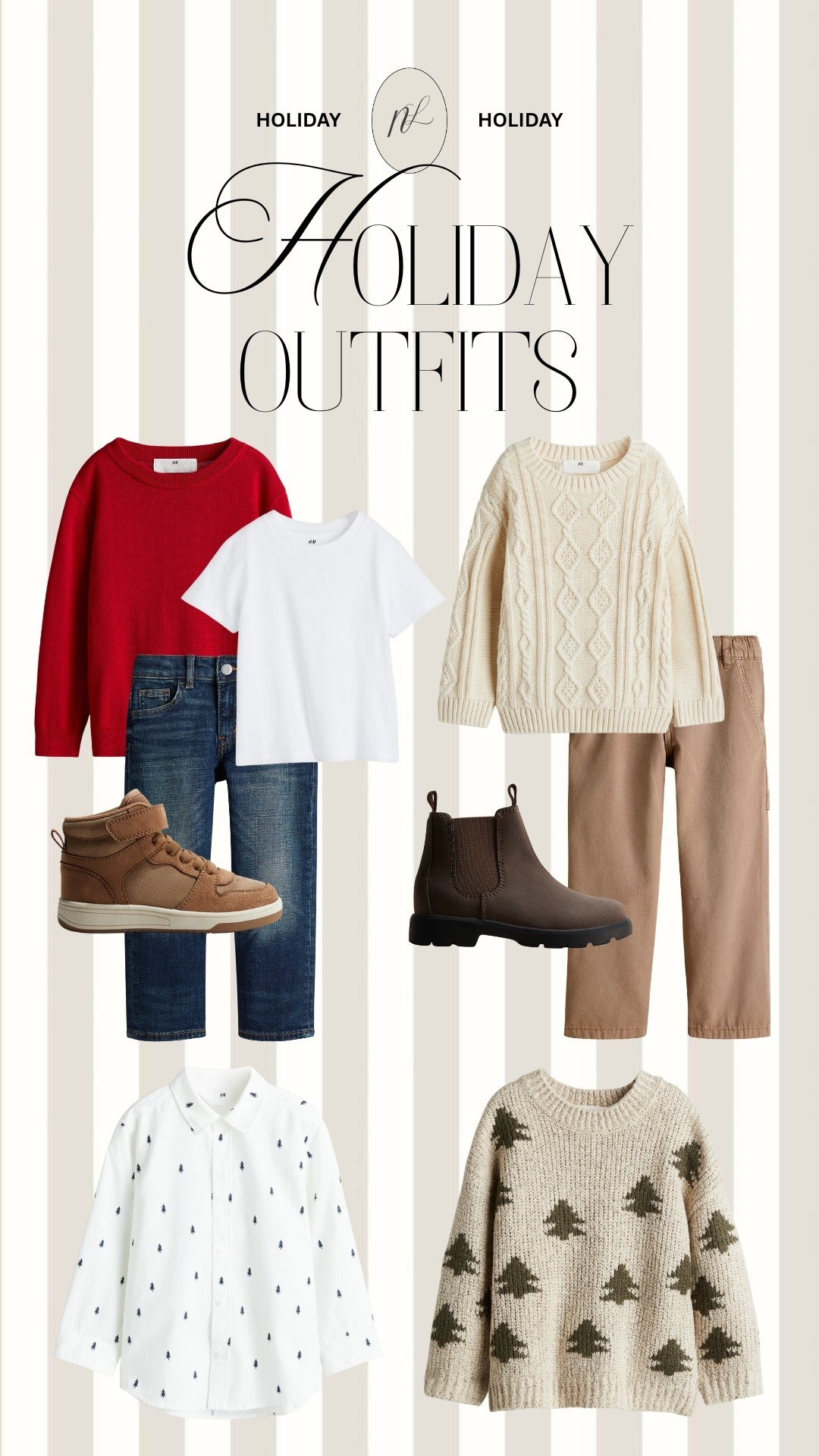 Holiday Outfits for boys from H&M. Outfits for family photos, christmas dinner, and holiday activities.  

 

#LTKHoliday #LTKmomlife #LTKKids