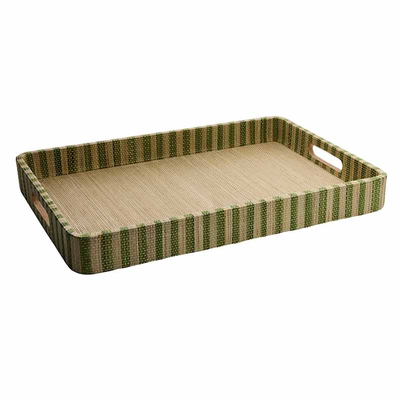 Striped Tray, 20x14 | At Home