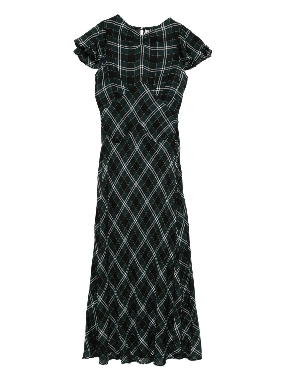 Seraphine checked maxi dress | Farfetch Global