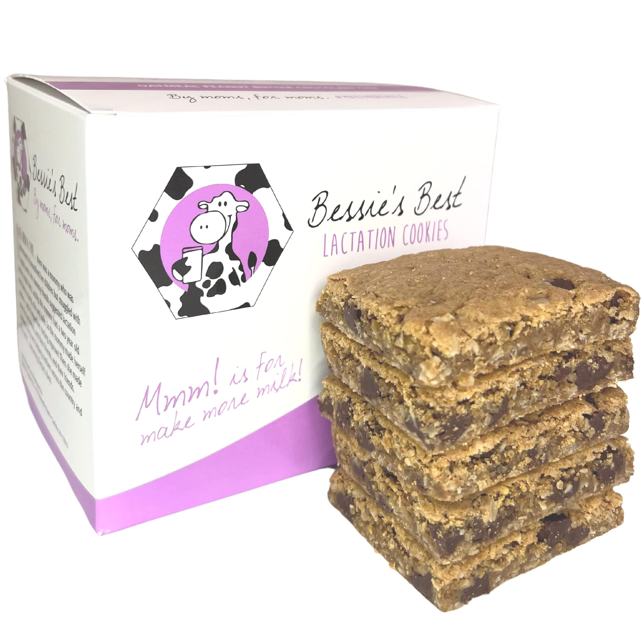 Bessie’s Best Lactation Cookies | Lactation Support Cookies | Oatmeal Peanut Butter Chocolate C... | Amazon (US)